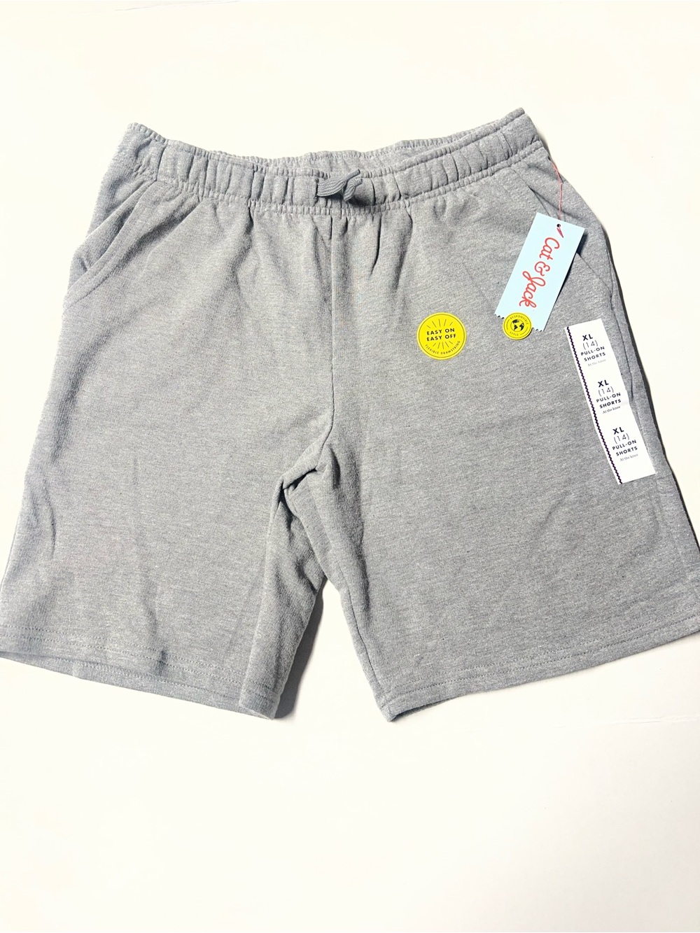 Cat & Jack Light Gray Pull-On Boys' Shorts with Pockets